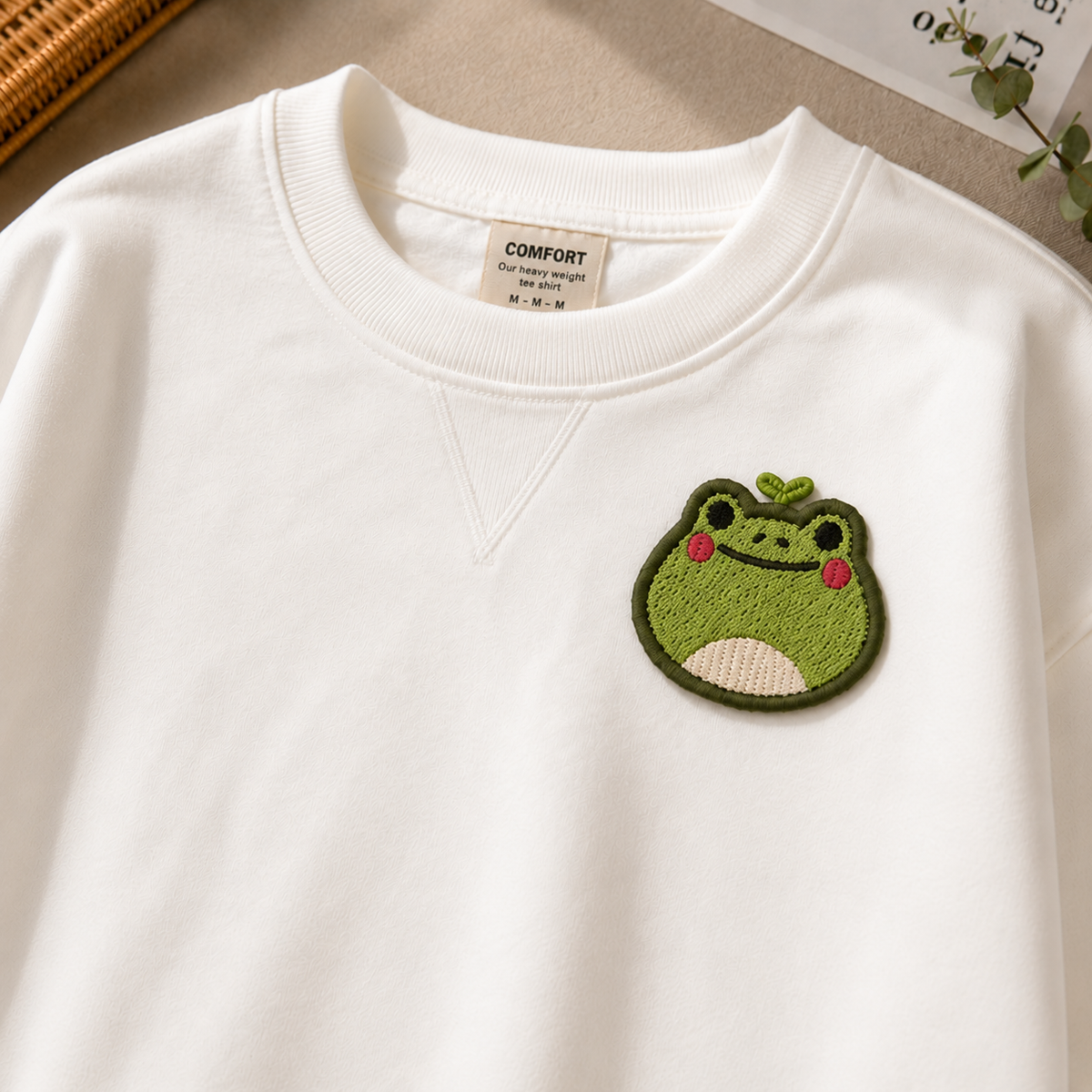 Cute Animal Embroidered Patch, Kawaii Animal Iron-On Patch, Cute Applique Patch for Jackets, Bags & DIY Crafts