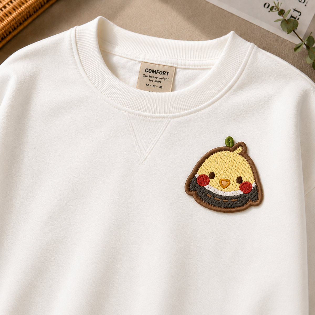 Cute Animal Embroidered Patch, Kawaii Animal Iron-On Patch, Cute Applique Patch for Jackets, Bags & DIY Crafts