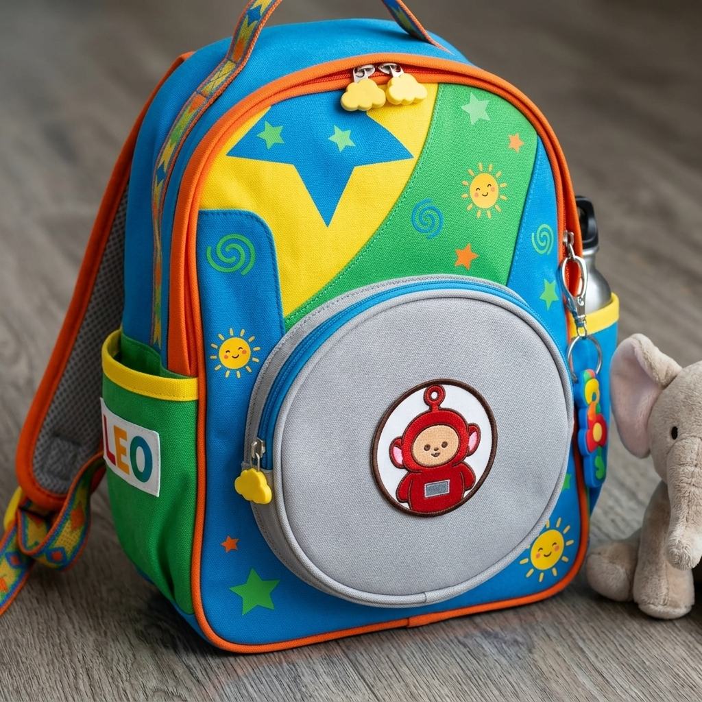 Cute Teletubbies Embroidered Patch – Iron On / Sew On Patch for Jackets, Bags & Hats