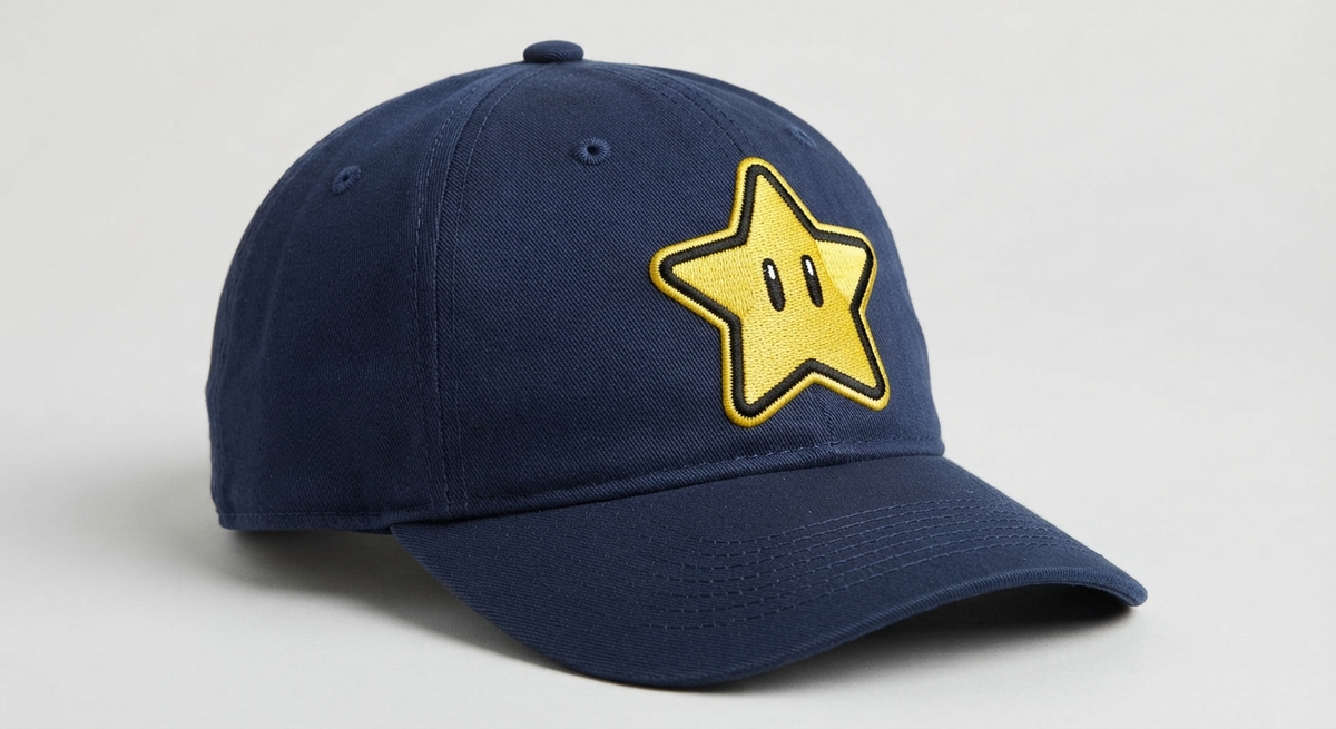 Yellow Star Embroidered Patch, Cute Star Iron On Patch, Black Border Sew On Patch, Kawaii Clothing Patch, Backpack & Hat Embroidery Patch
