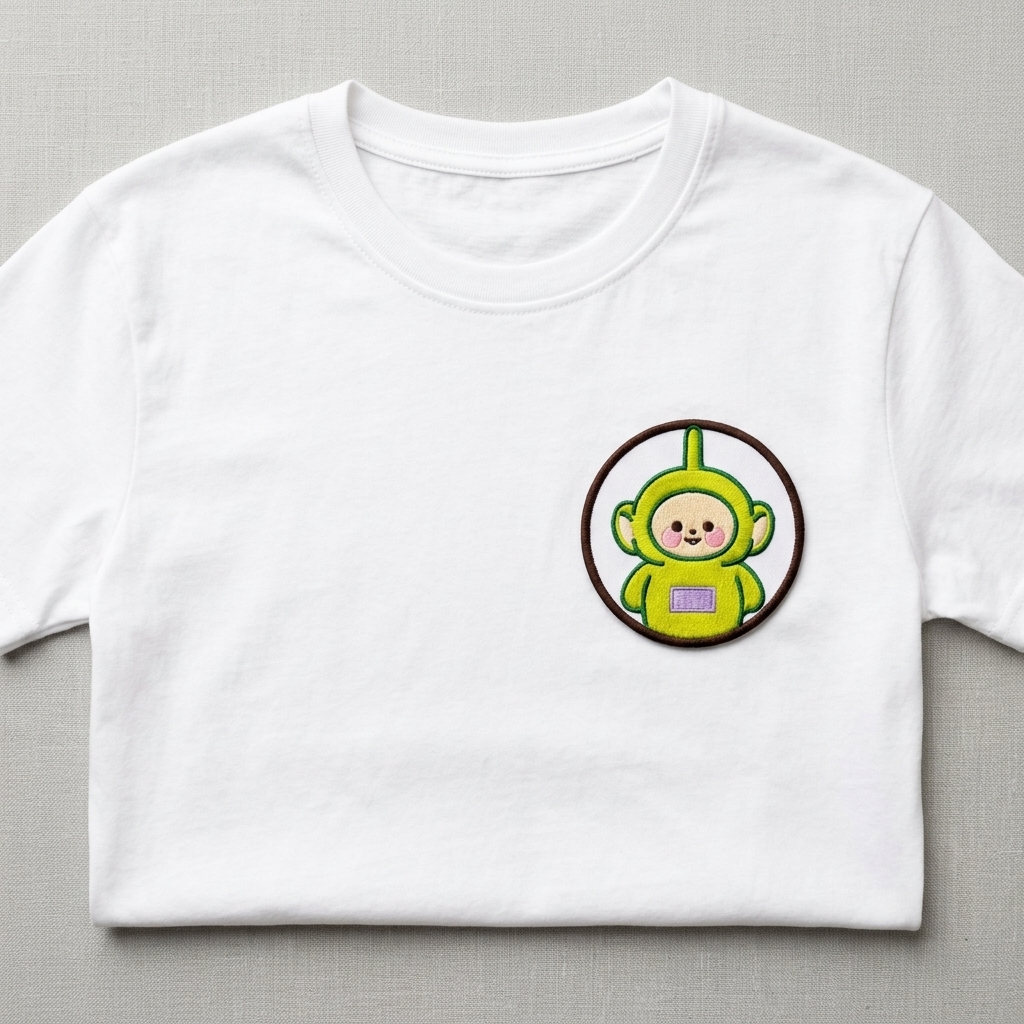 Cute Teletubbies Embroidered Patch – Iron On / Sew On Patch for Jackets, Bags & Hats